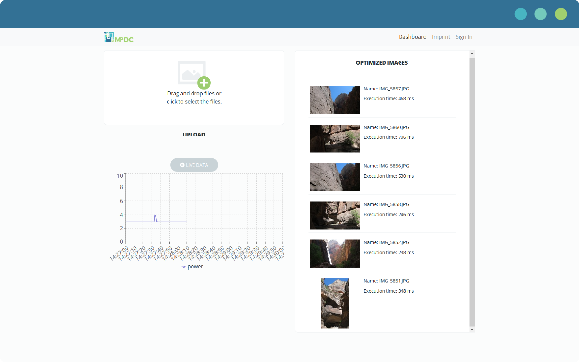 Cloud appliance demonstrator